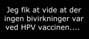 HPV-Bivirkninger HPV Bivirkninger
